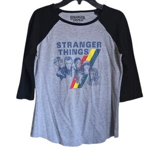 Netflix Stranger Things Baseball Tee Size Youth XL